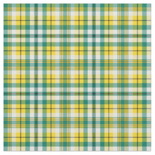 Tissu Plaid sportif d'or vert clair et jaune