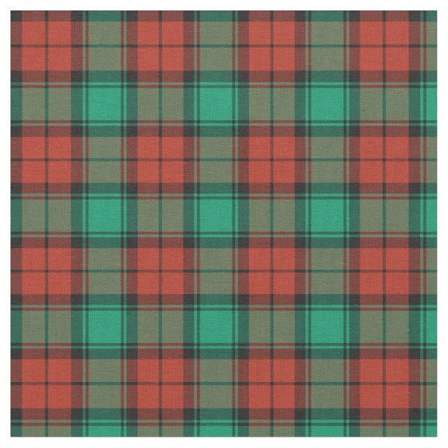 Tissu Plaid traditionnel de Noël (Fermer)