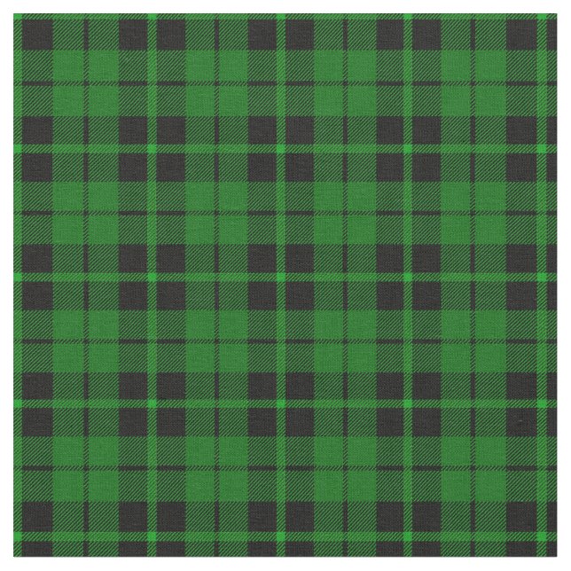 Tissu Plaid vert noir vert clair print2 de rayure (Fermer)