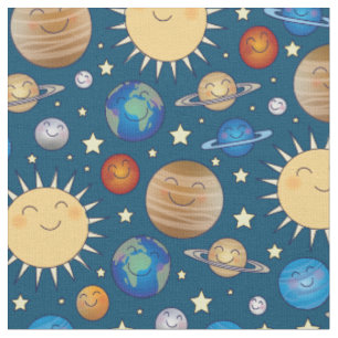 Tissu Planètes spatiales Système solaire