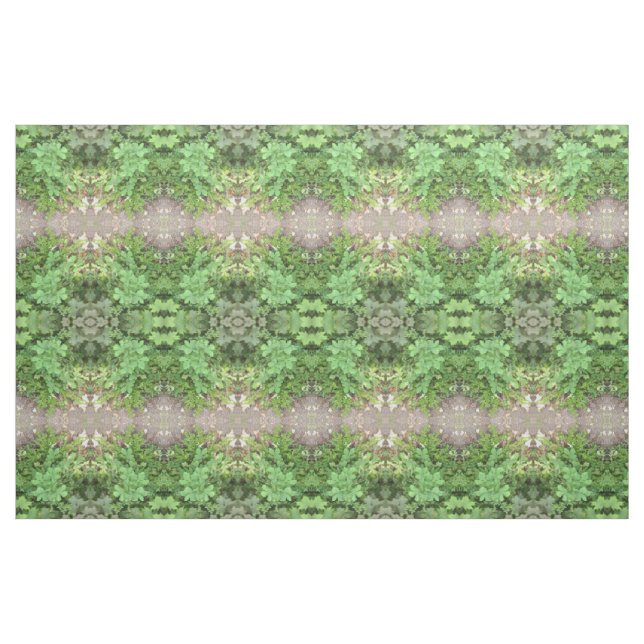 Tissu Plante vert (Fat Quarter)