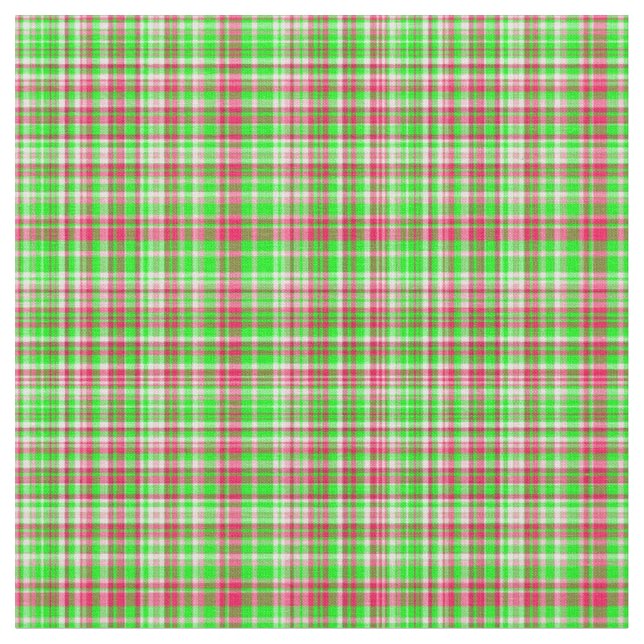 Tissu plaqué-néon vert et rose 18 (Fermer)