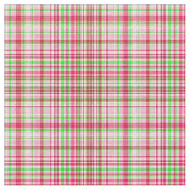 Tissu plaqué-néon vert et rose 23 (Fermer)