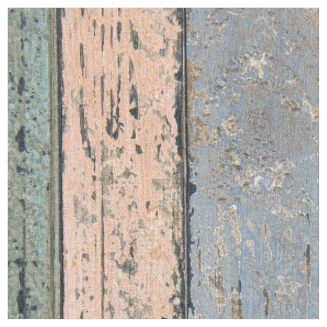 Tissu Plaques en bois Faux multicolores (Fermer)