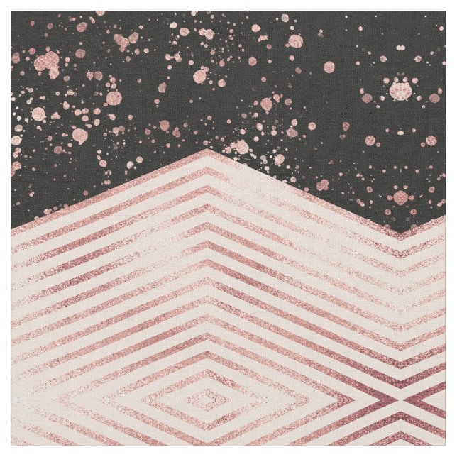 Tissu Plateau de peinture Rose de luxe en or rose noir C (Fermer)