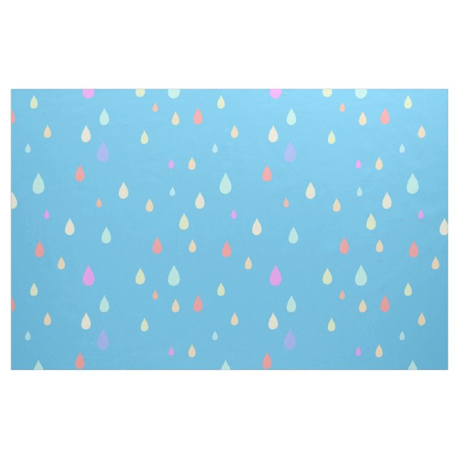 Tissu Pluie colorée (Fat Quarter)