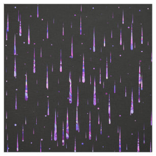 Tissu Pluie de météore - pourpre
