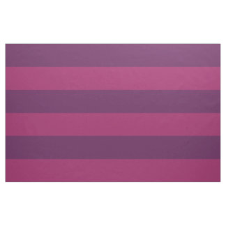 Tissu Plum et Berry Purple Grandes rayures Grande échell