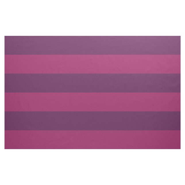 Tissu Plum et Berry Purple Grandes rayures Grande échell (Yard)