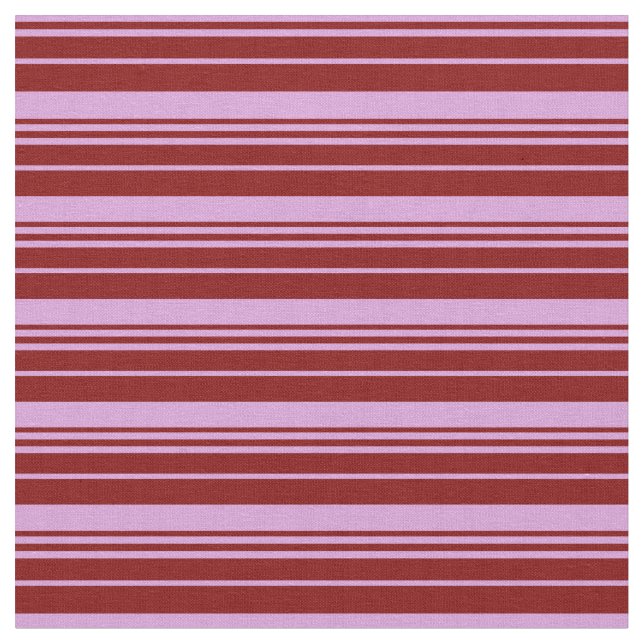 Tissu Plum et marron Motif coloré (Fermer)