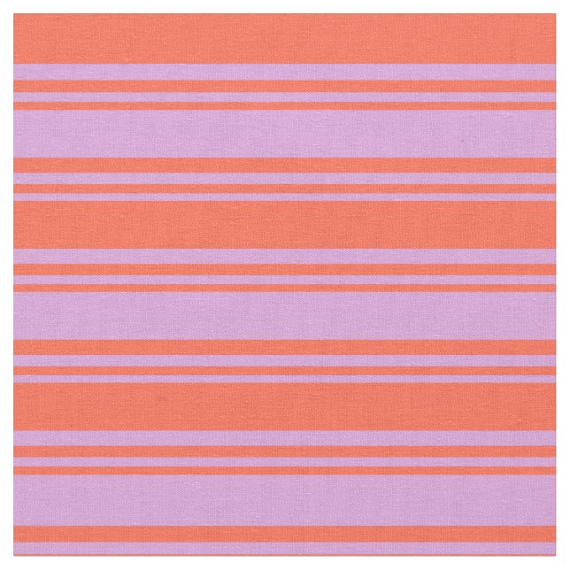 Tissu Plum et Motif rouge (Fermer)