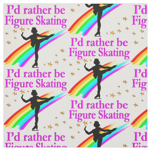 TISSU PLUTÔT ÊTRE DU SKATING FIGURE (Échantillon)