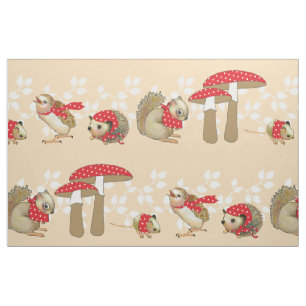 Tissu Point de champignon idem