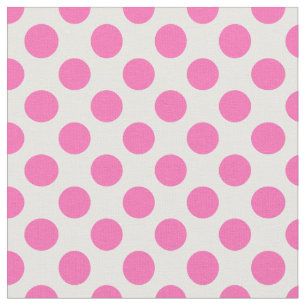 Tissu Point rose chaud