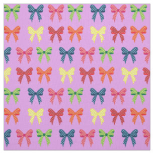 Tissu Pointes Polka multicolores sur Arrière - plan Lave