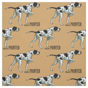 Tissu pointeur anglais