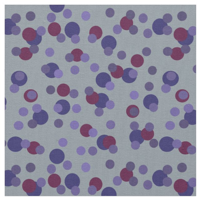 Tissu Points Berry, Violet et Violet (Fermer)