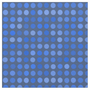Tissu Points bleus