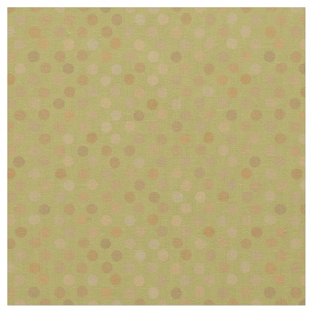 Tissu points bruns et cuivre (Fermer)