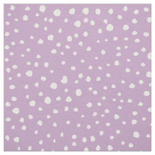 Tissu Points Dalmatiens Lilac, Points Dalmatiens, Pots D