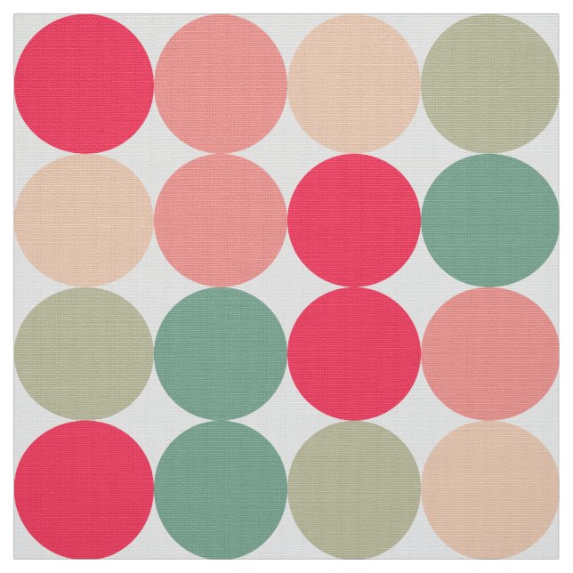 Tissu Points de couleur 01 (Échantillon)