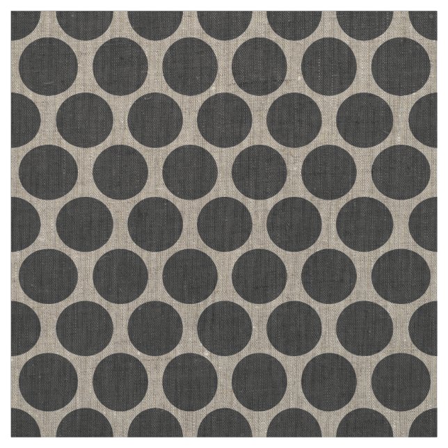Tissu Points de moisissure gris charbon (Échantillon)