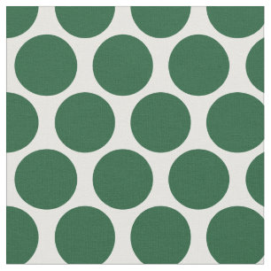 Tissu Points de moisissure vert chasseur