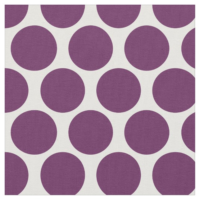 Tissu Points de morue pourpre de prune (Fermer)