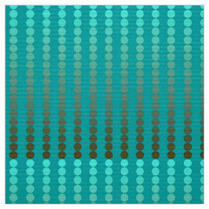 Tissu Points de satin - gris de turquoise et d'étain