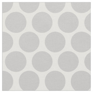 Tissu Points gris