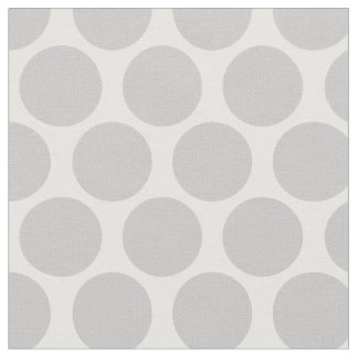 Tissu Points gris