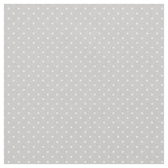 Tissu Points Gris Minuscules (Fermer)