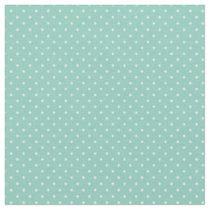 Tissu Points minuscules Aqua