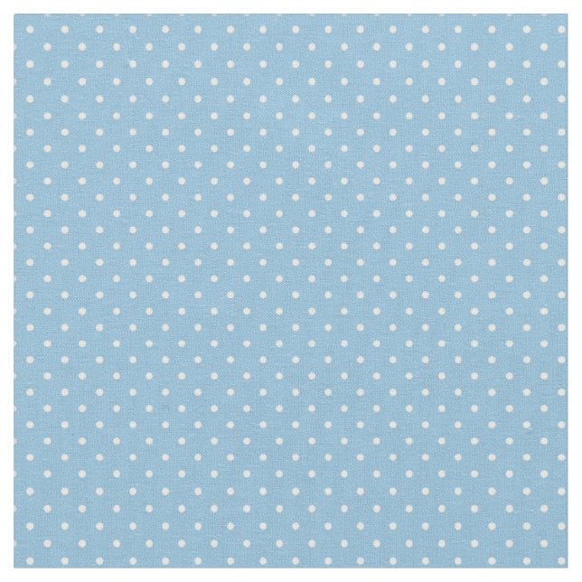 Tissu Points minuscules bleu ciel (Fermer)
