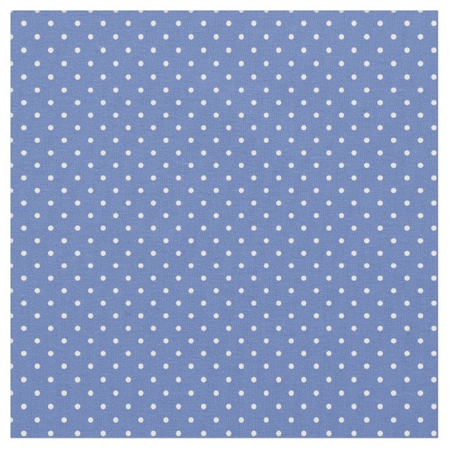 Tissu Points minuscules bleus (Fermer)