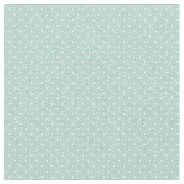 Tissu Points minuscules de la menthe (Fermer)