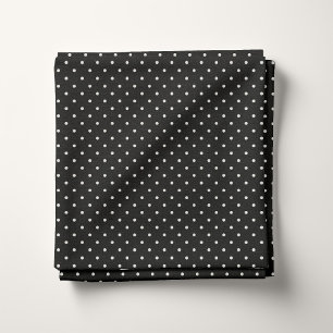 Tissu Points minuscules noirs et blancs