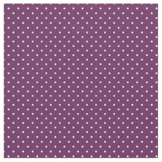 Tissu Points minuscules pourpres