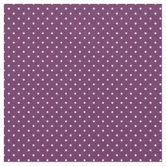 Tissu Points minuscules pourpres (Fermer)