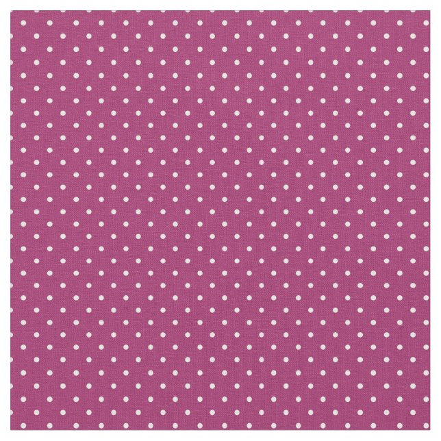Tissu Points minuscules pourpres Berry (Fermer)
