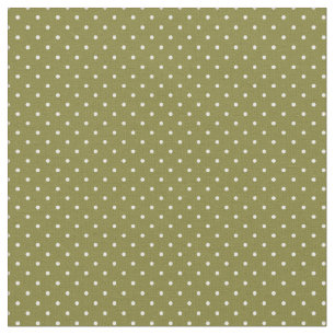 Tissu Points minuscules vert olive