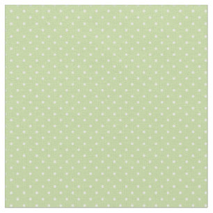 Tissu Points minuscules verts à la menthe