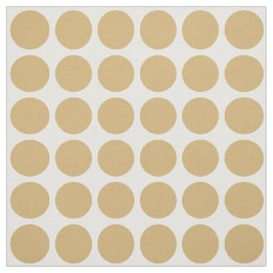 Tissu Points Neutres Putty