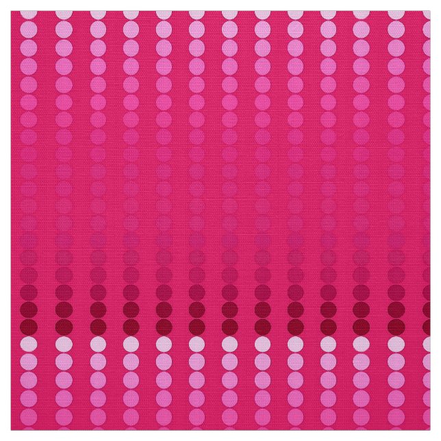 Tissu Points satinés - nuances rose fuchsia (Échantillon)