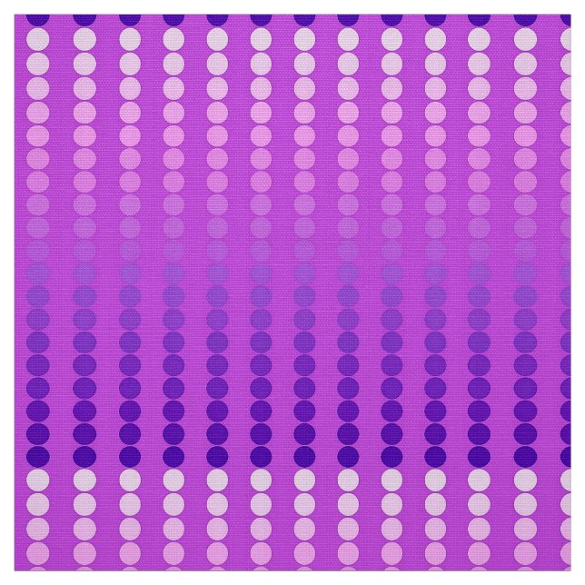 Tissu Points satinés - violet et orchidée (Échantillon)