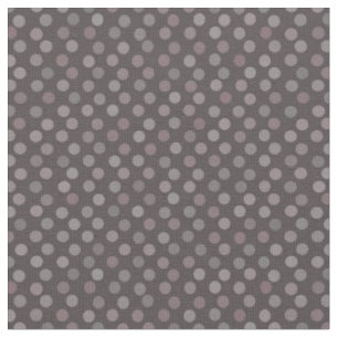 Tissu Points violets et gris lavande