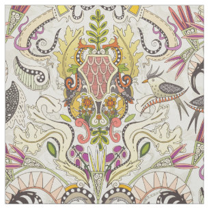 Tissu poire de rococo