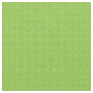 Tissu pois-21-Blanc sur vert clair