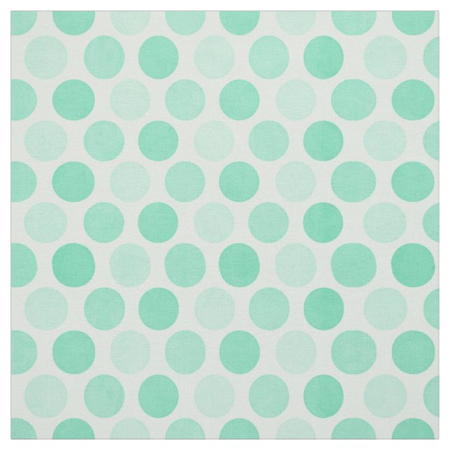 Tissu Pois Aqua Blue Fabric (Échantillon)