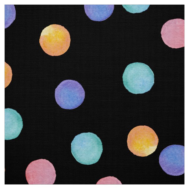 Tissu Pois aquarelle (Échantillon)